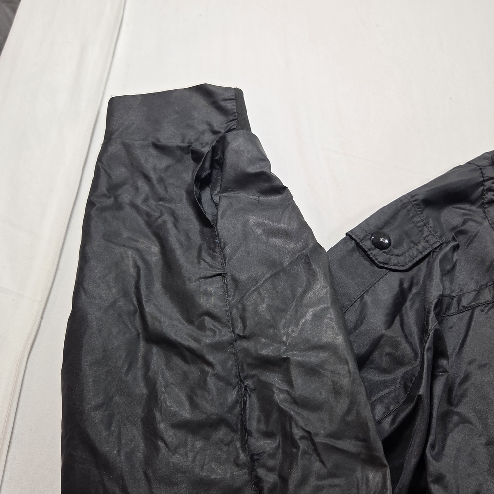 Horizon CORVETTE JACKET Men's Black Bomber Jacket with Embroidered Logo - Picture 4 of 13